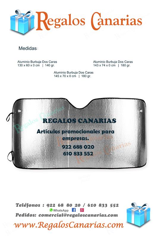 PARASOLES PERSONALIZADOS CANARIAS