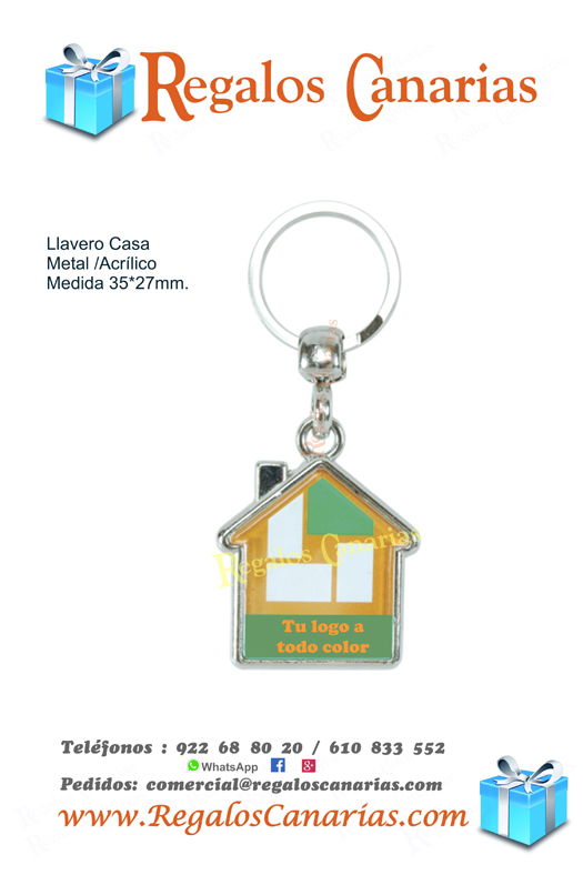 LLAVEROS METAL CANARIAS