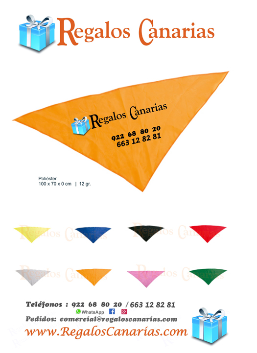 PAÑOLETAS PERSONALIZADAS CANARIAS