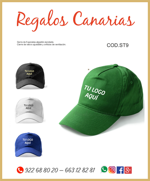 Gorras, Merch, Canarias, brand, publicidad, personalizados, regalos, empresas, marketing, impresión, serigrafia